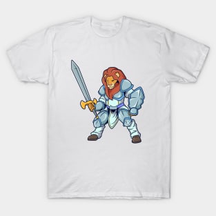 Roleplay Character - Paladin - Lion T-Shirt